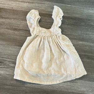 Cream Tank Top